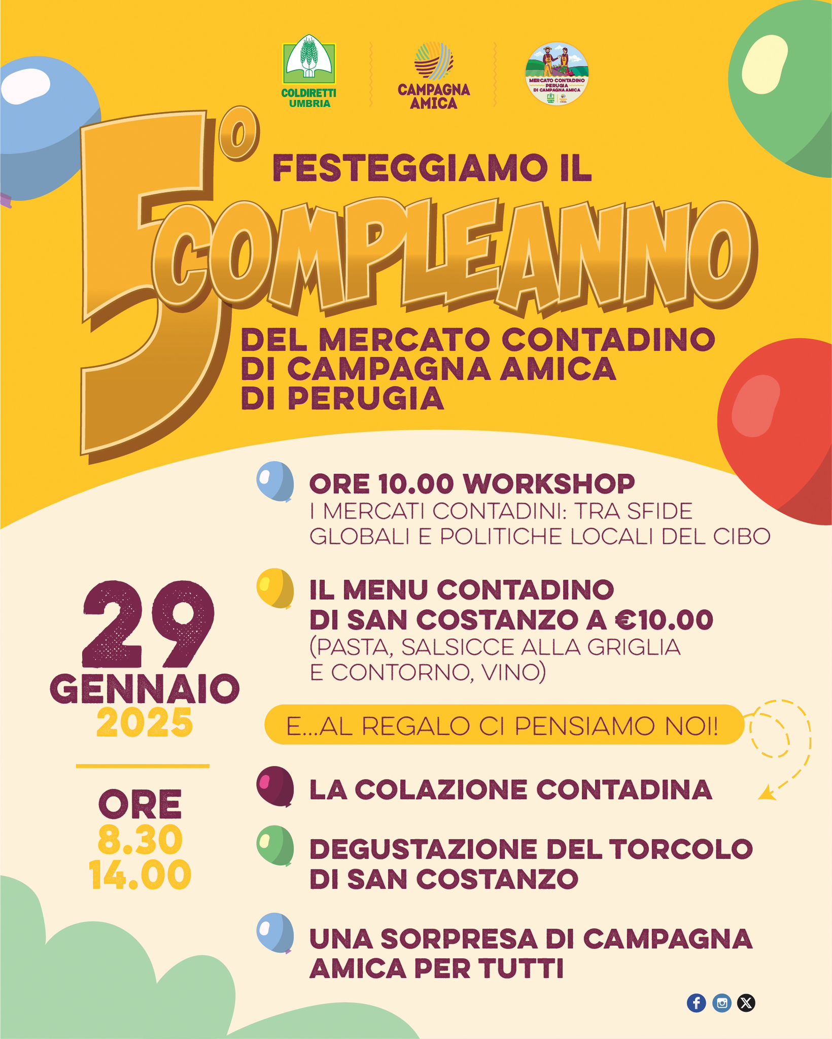 5 Anni di Mercato Contadino di Campagna Amica