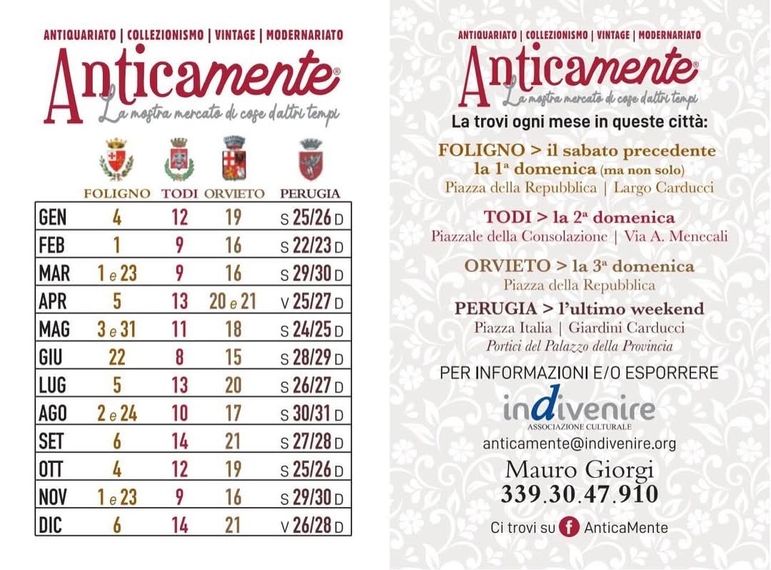 Anticamente a Foligno