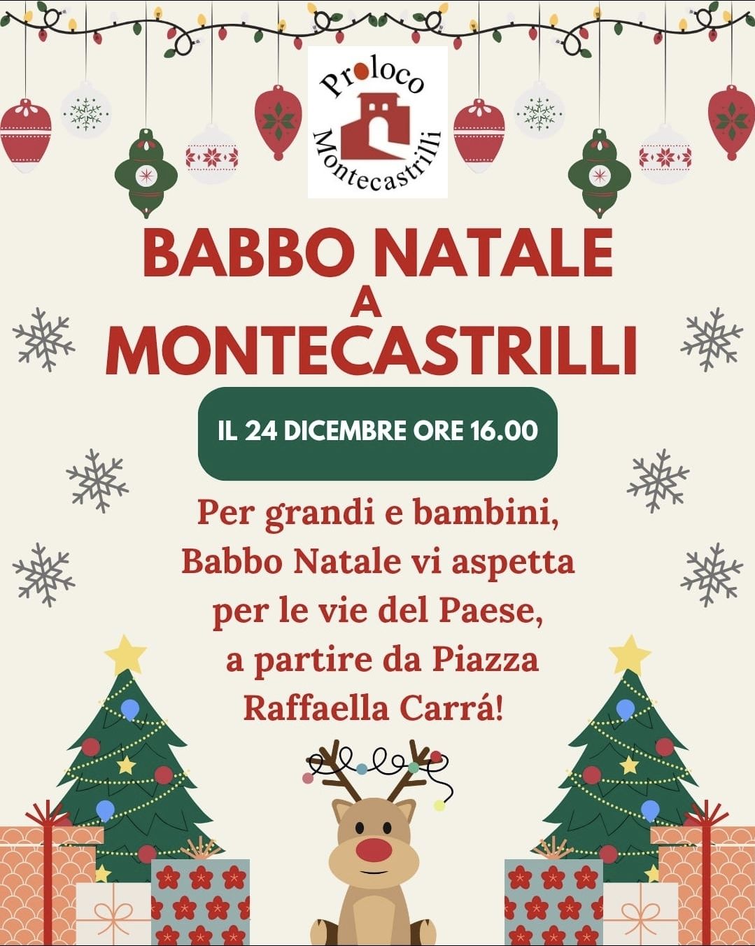 Babbo Natale a Montecastrilli