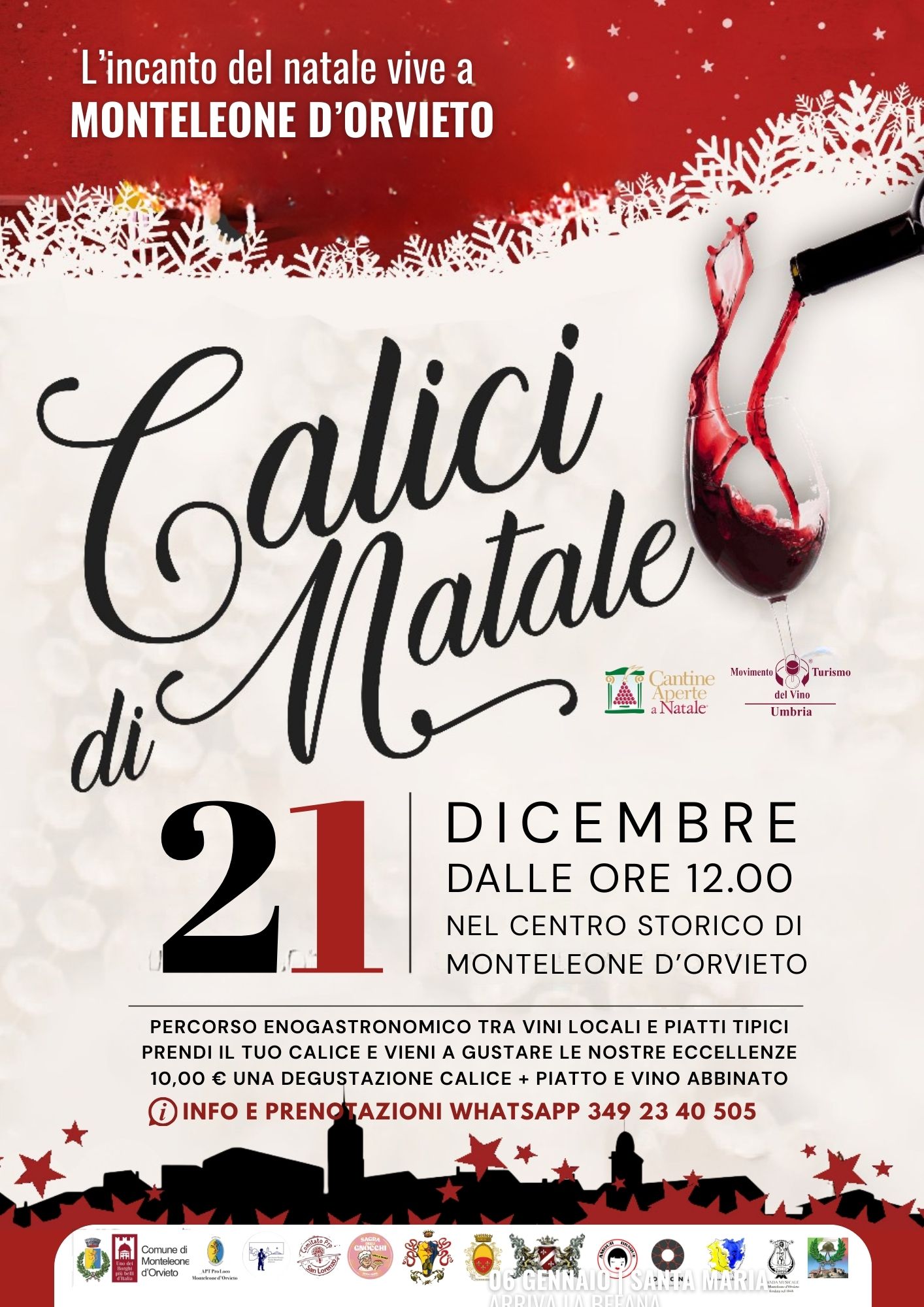 Calici di Natale a Monteleone d'Orvieto