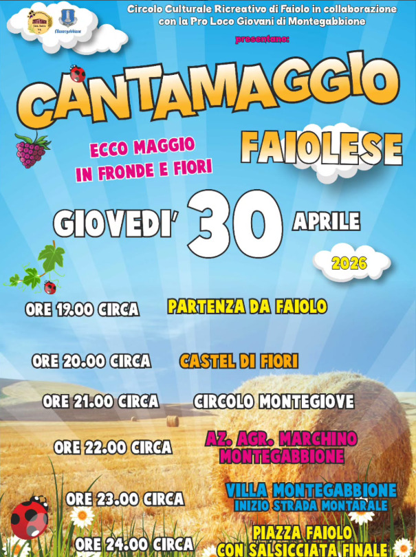 Cantamaggio Faiolese