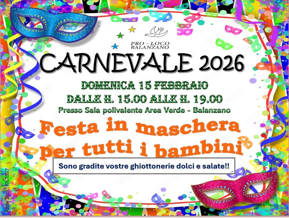 Carnevale a Balanzano