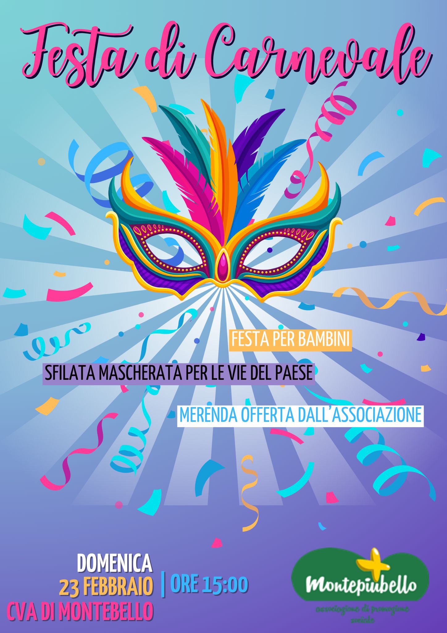 Carnevale a Montebello!