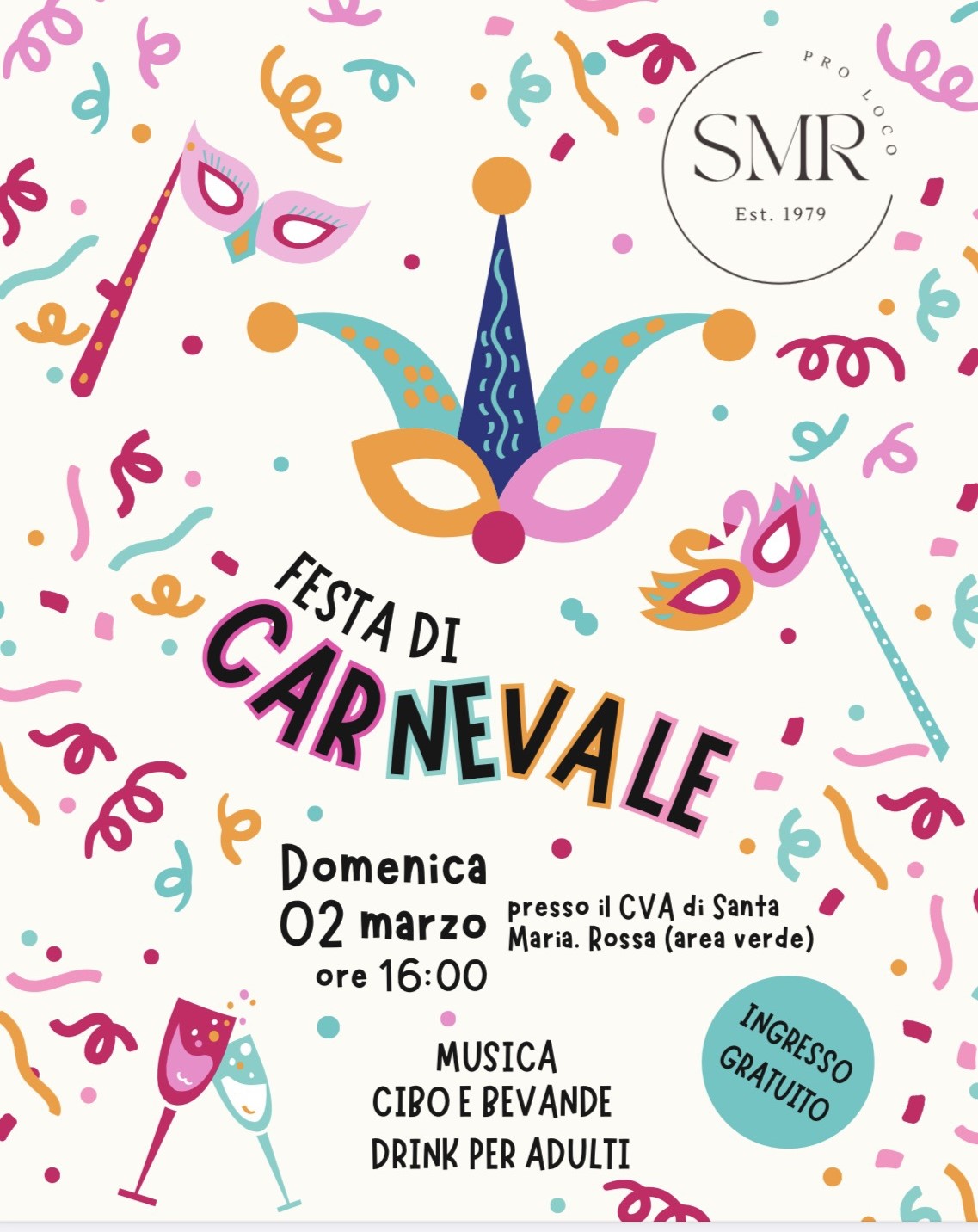 Carnevale a Santa Maria Rossa
