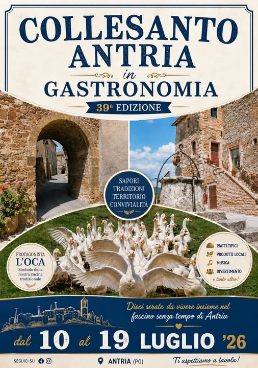 Collesanto Antria in Gastronomia