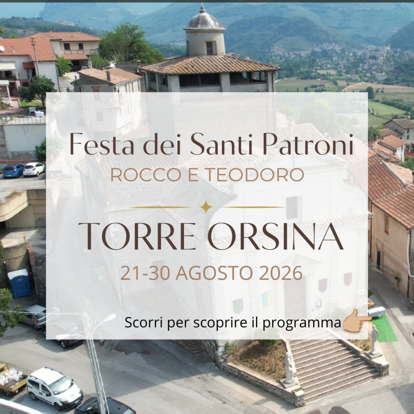 Festa dei Santi Patroni Rocco e Teodoro