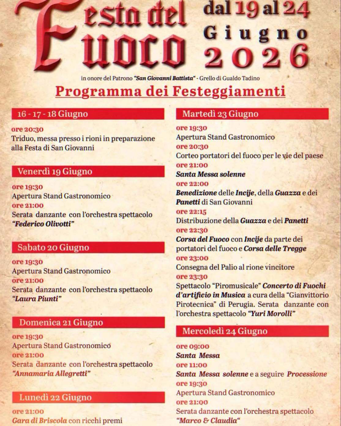 Festa del Fuoco