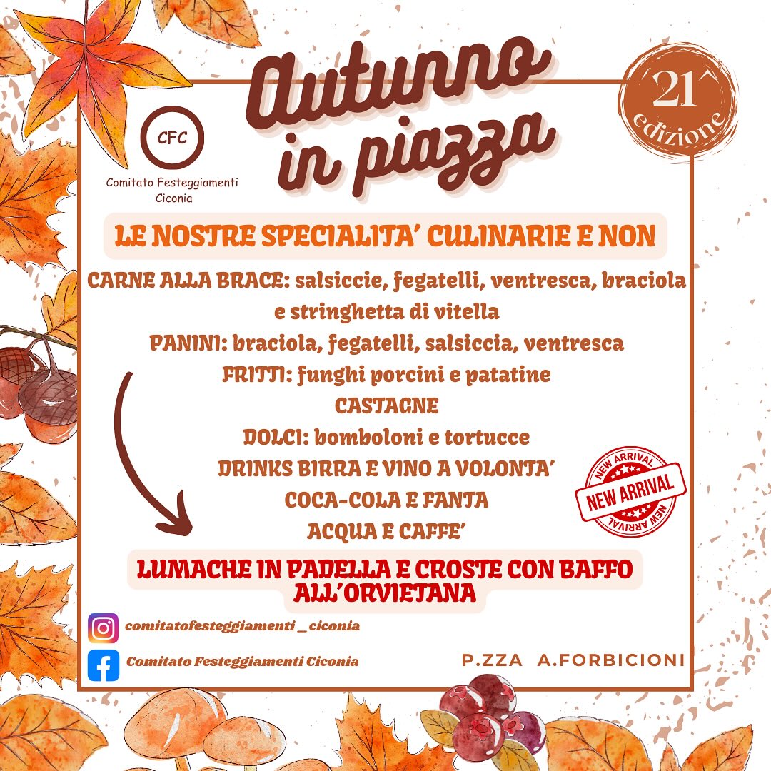 Autunno in Piazza