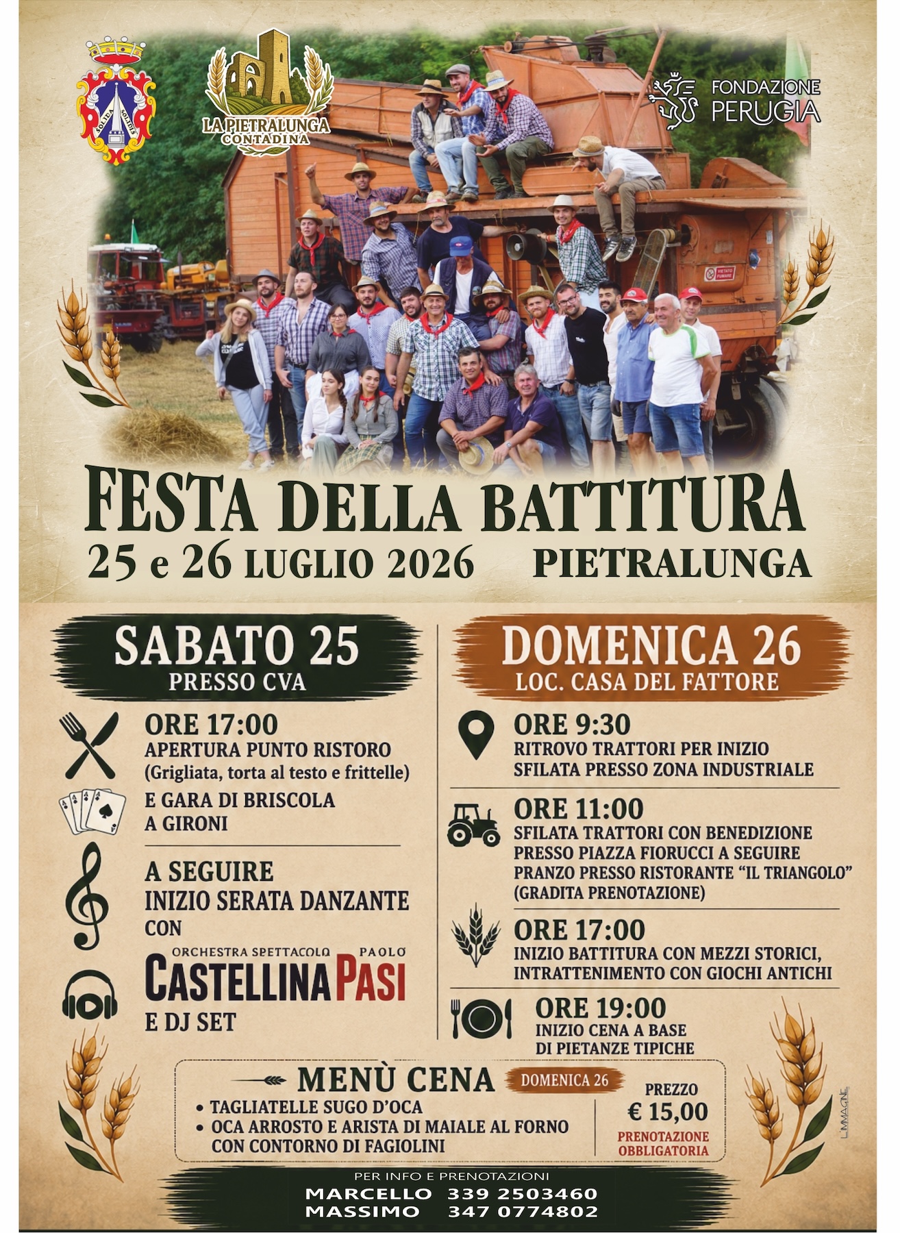 Festa della Battitura a Pietralunga