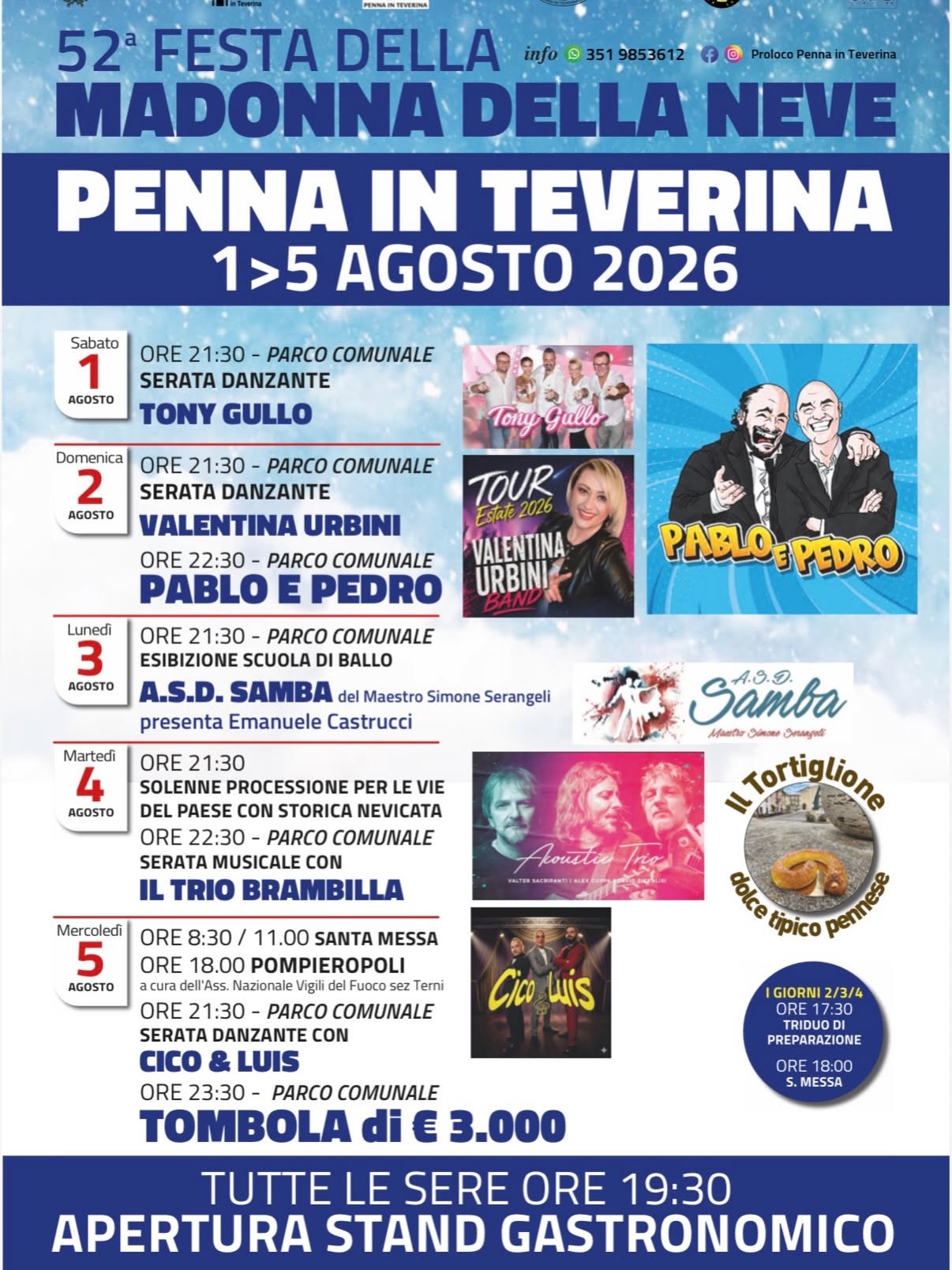 Festa della Madonna della Neve