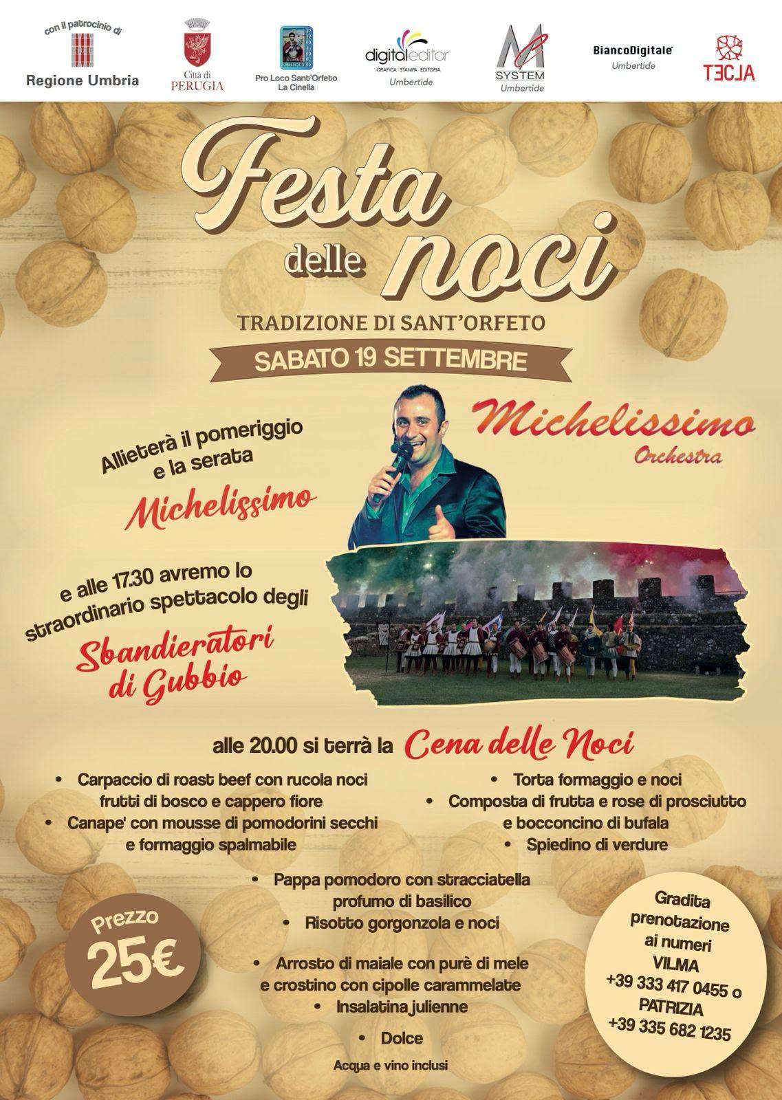 Festa della Noci a Sant'Orfeto La Cinella