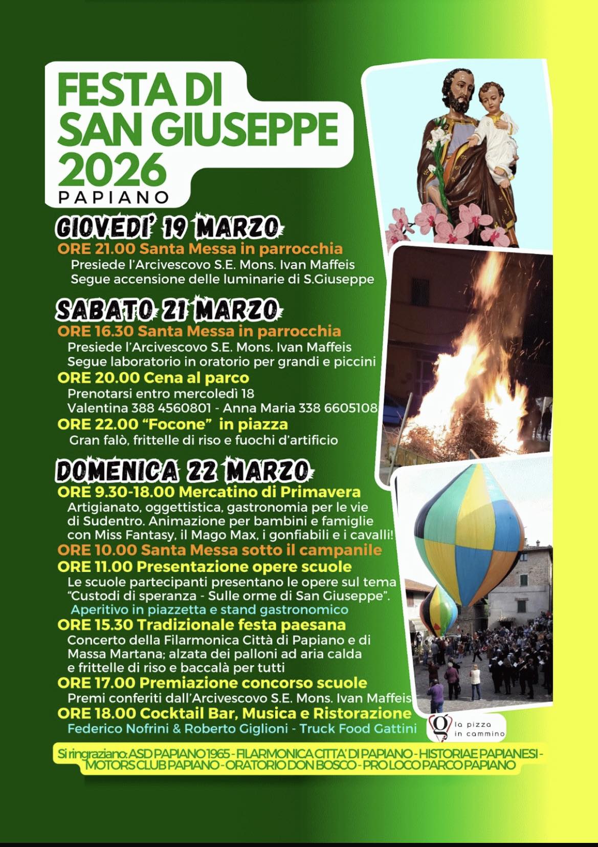 Festa di San Giuseppe a Papiano