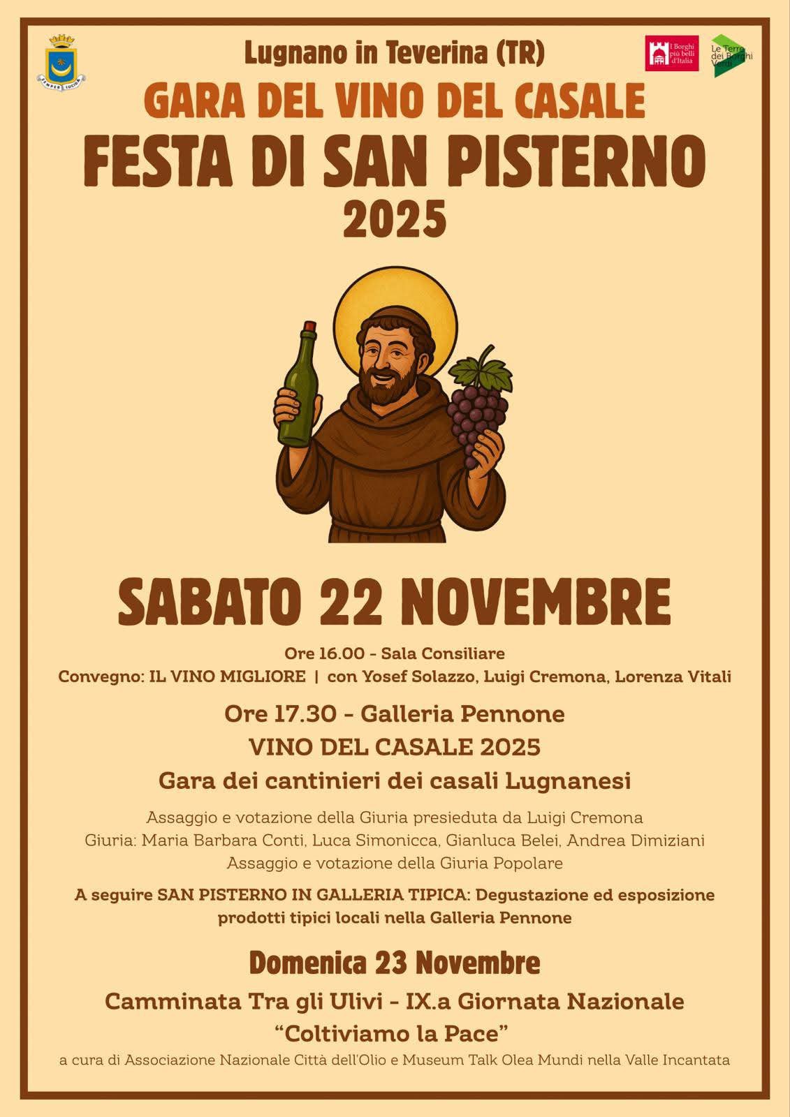 Festa di San Pisterno e Gara del Vino del Casale