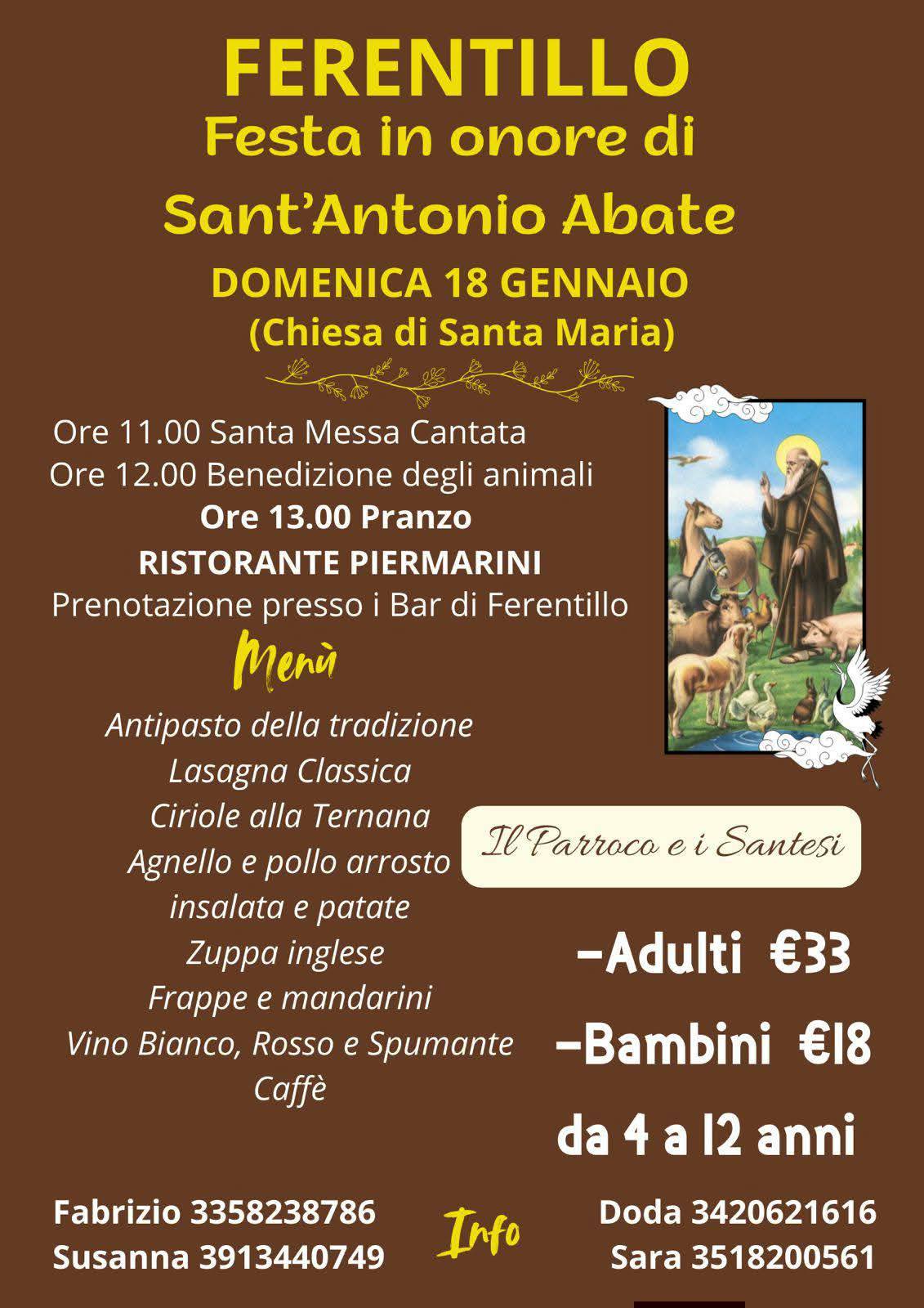 Festa di Sant'Antonio Abate a Ferentillo
