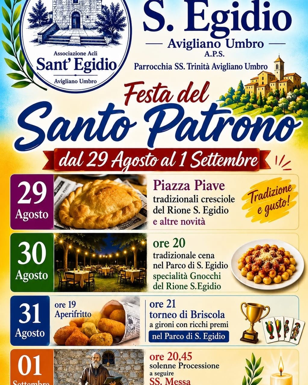 Festa di Sant'Egidio ad Avigliano Umbro