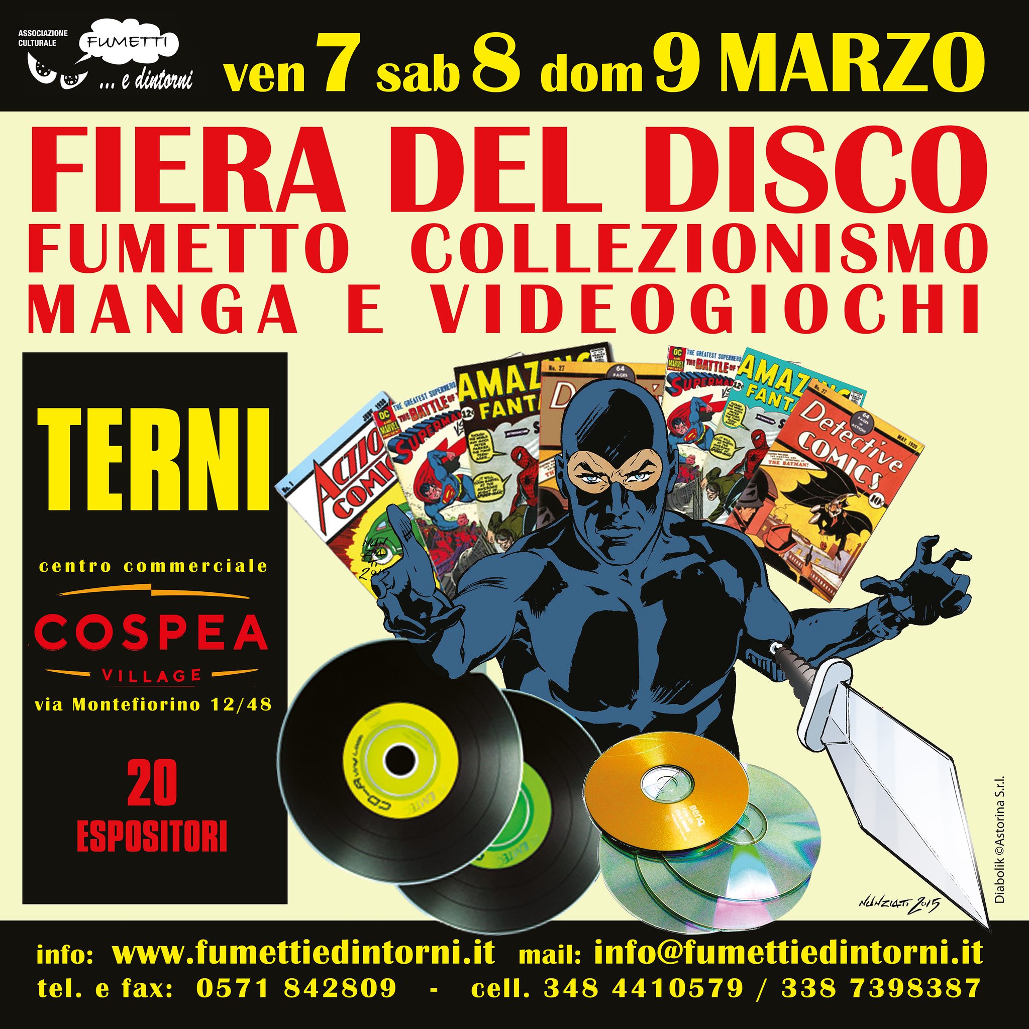 Fiera del Disco, Collezionismo, Fumetto, Manga e Videogiochi