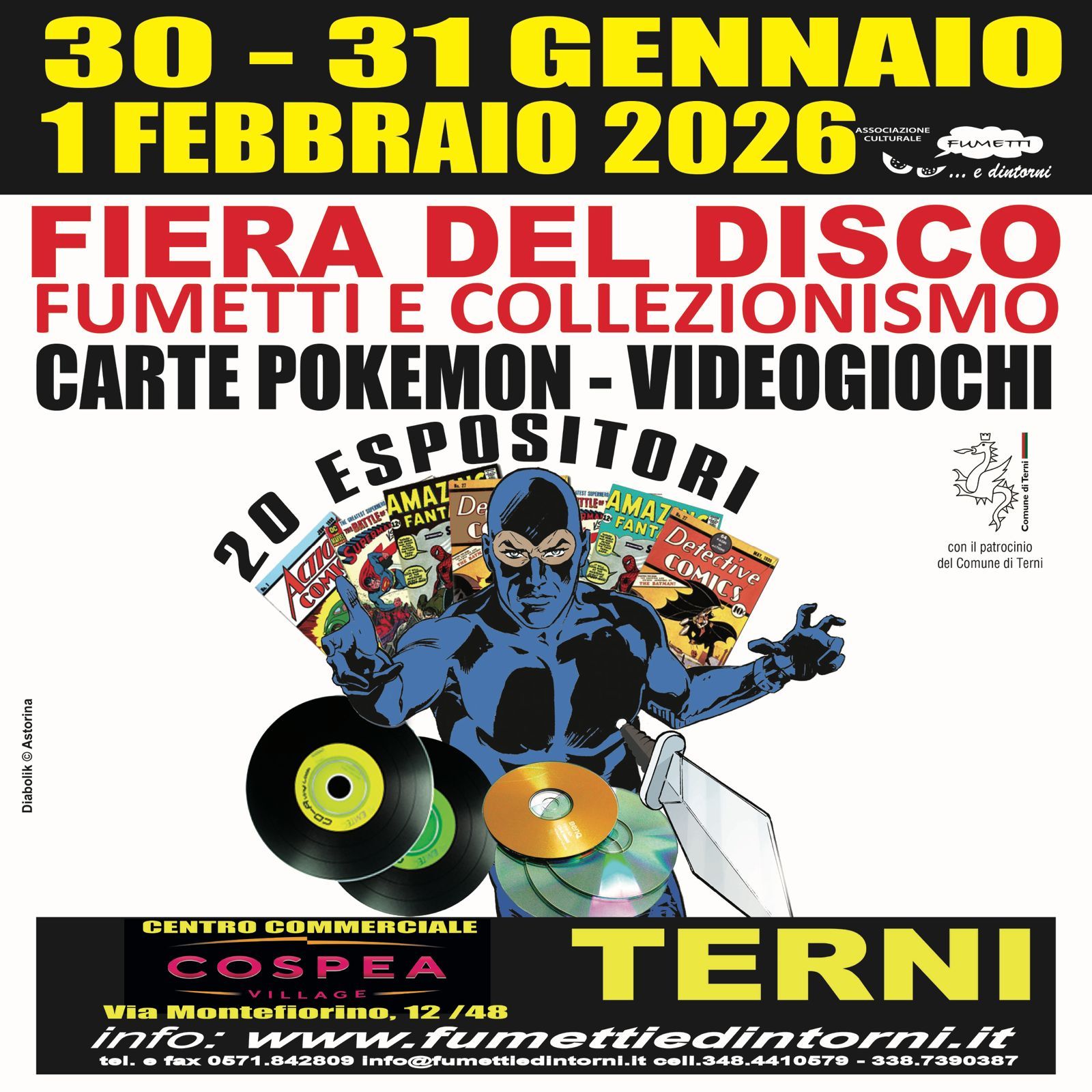 Fiera del Disco: Fumetti e Collezionismo