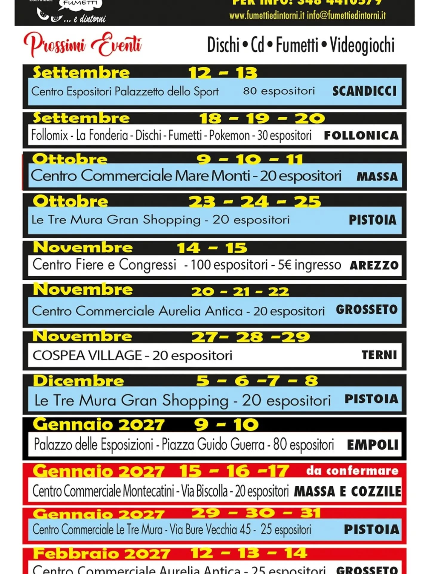 Fiera del Disco: Fumetti e Collezionismo