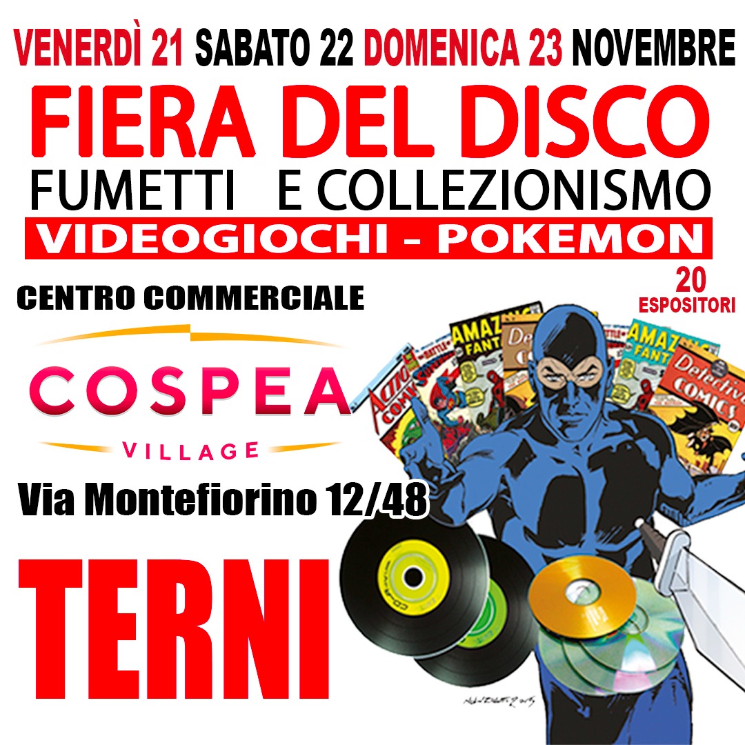 Fiera del Disco: Fumetti e Collezionismo