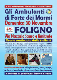Gli Ambulanti di Forte dei Marmi a Foligno