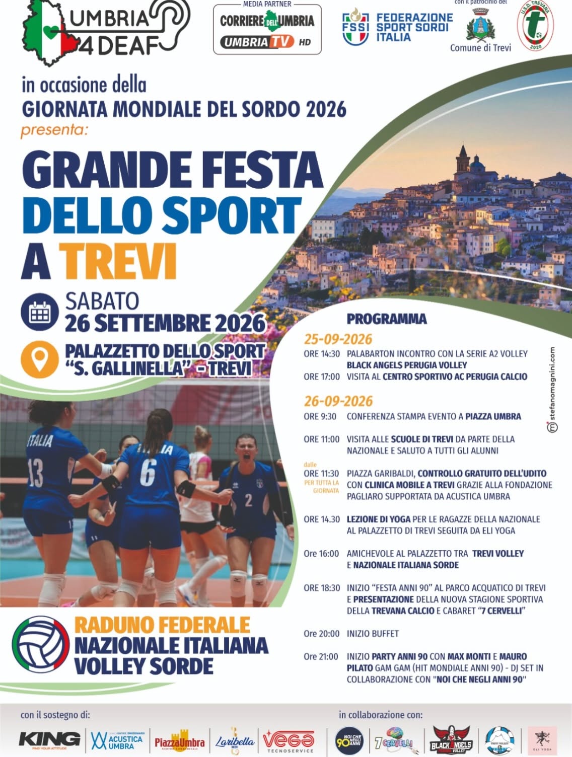 Grande Festa dello Sport a Trevi