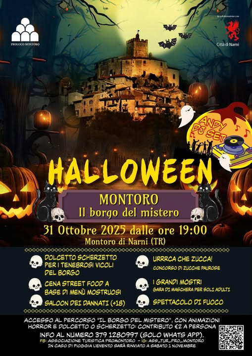 Halloween a Montoro - Il Borgo del Mistero