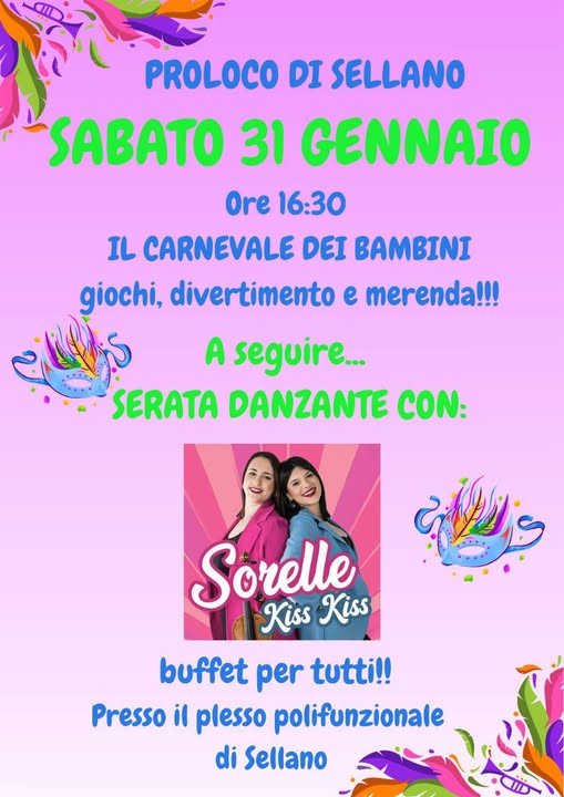 Il Carnevale dei Bambini a Sellano