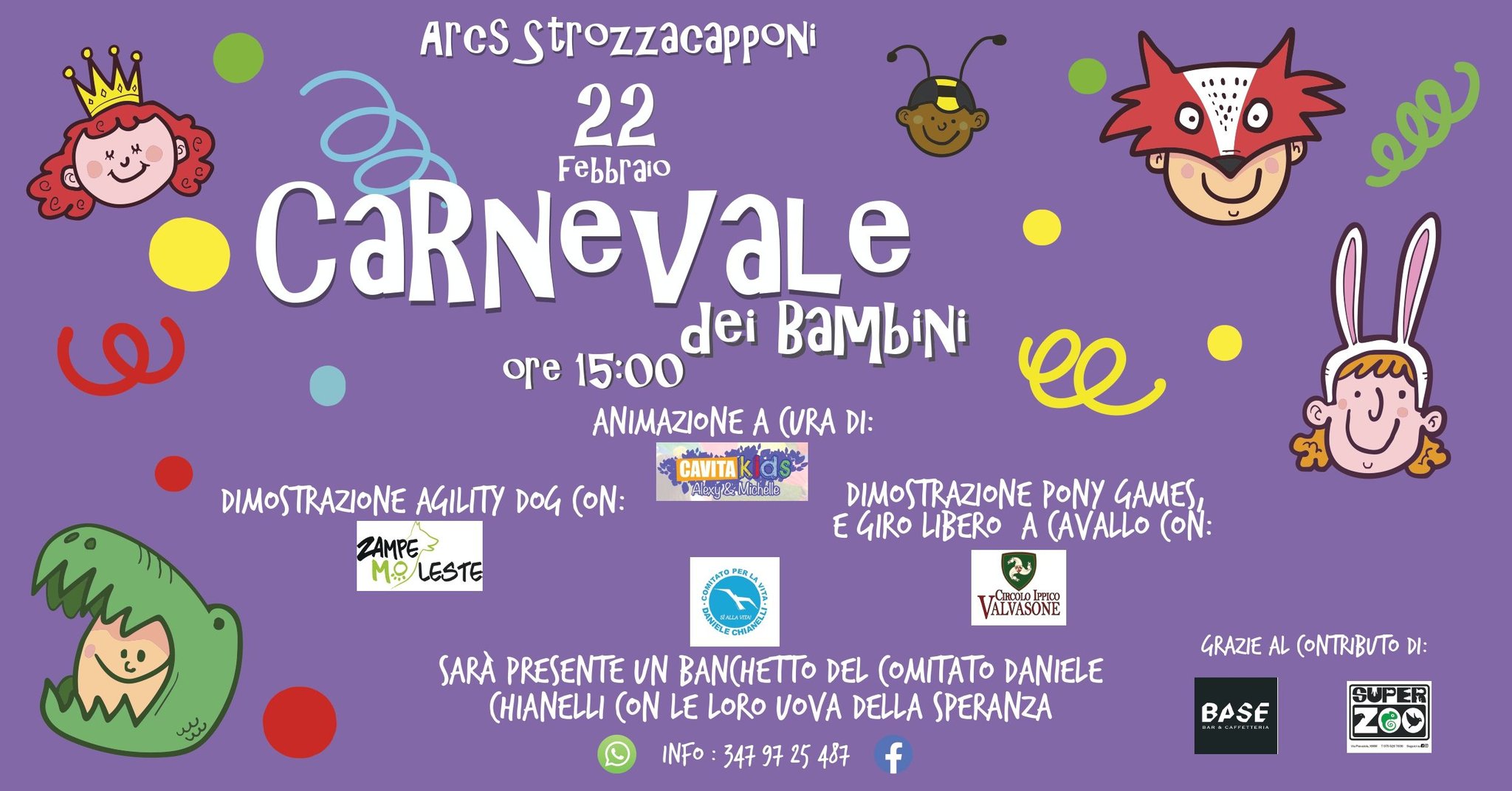Il Carnevale dei Bambini a Strozzacapponi