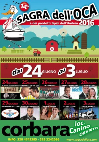 Sagra dell'Oca e dei Prodotti Tipici dell'Umbria