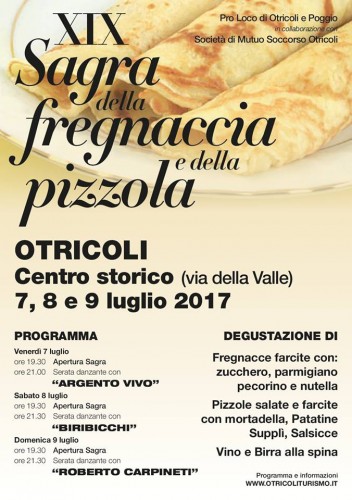 Sagra della Fregnaccia e della Pizzola