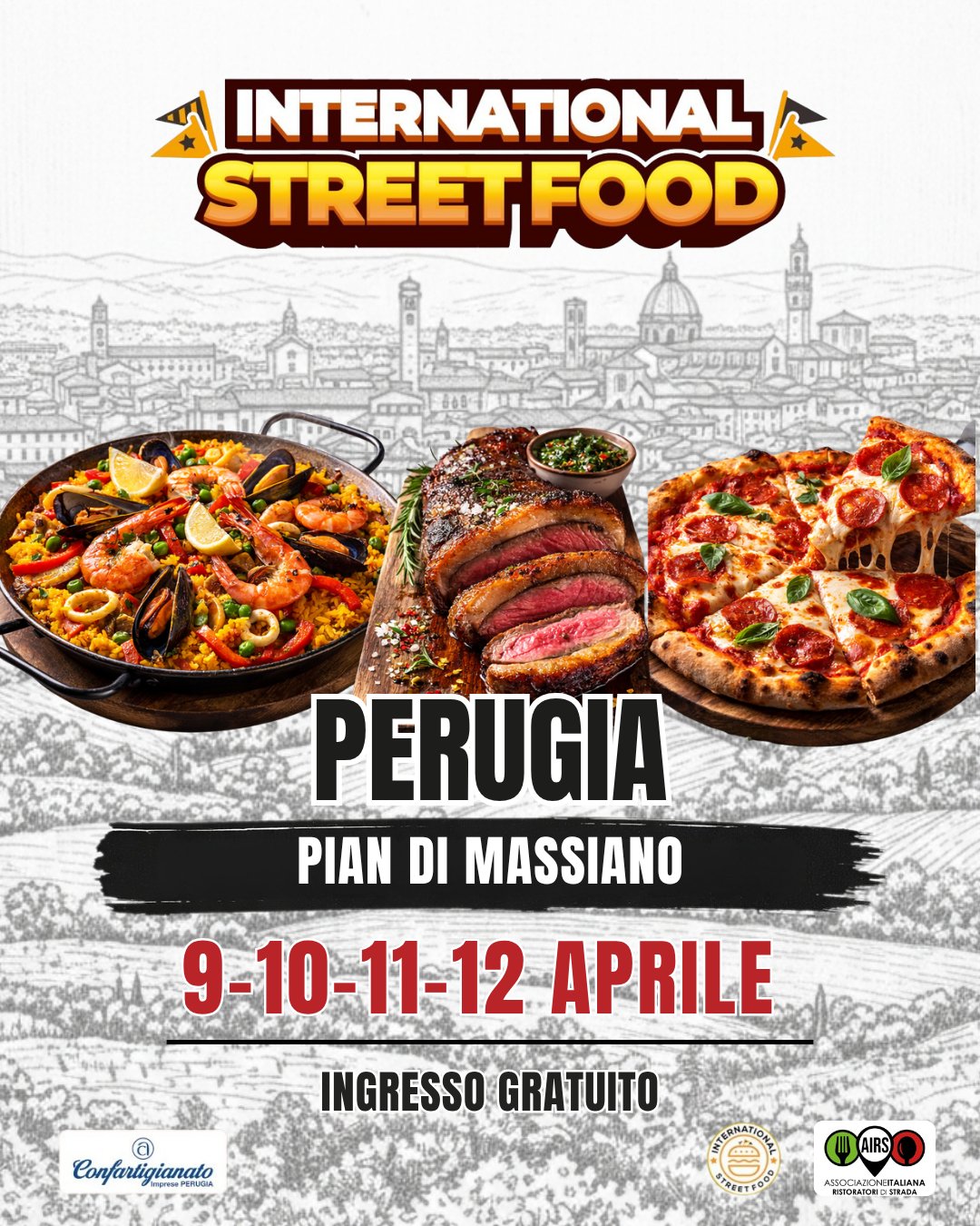 International Street Food a Perugia