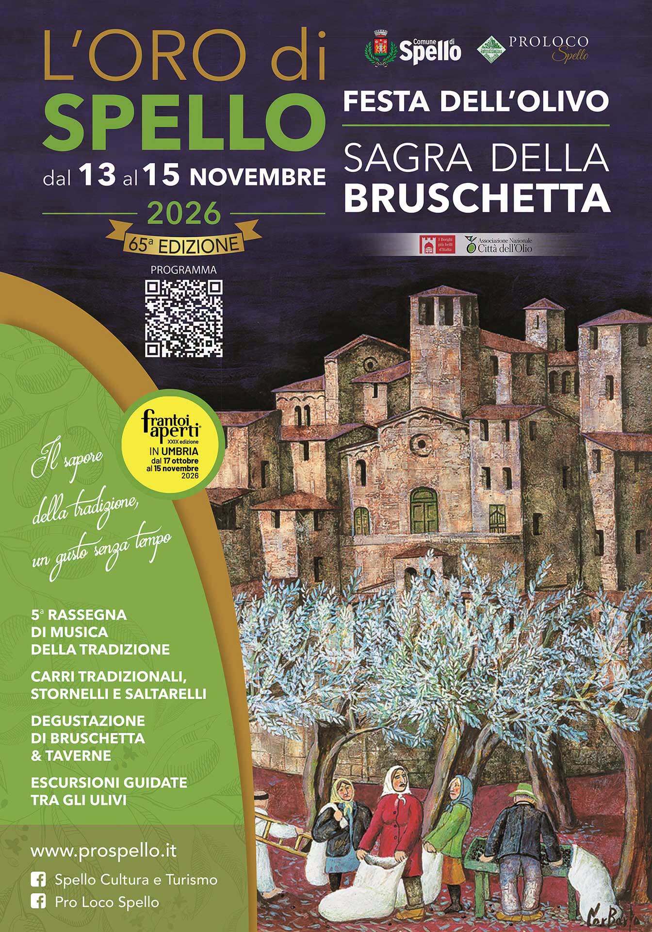 L'Oro di Spello e Sagra della Bruschetta