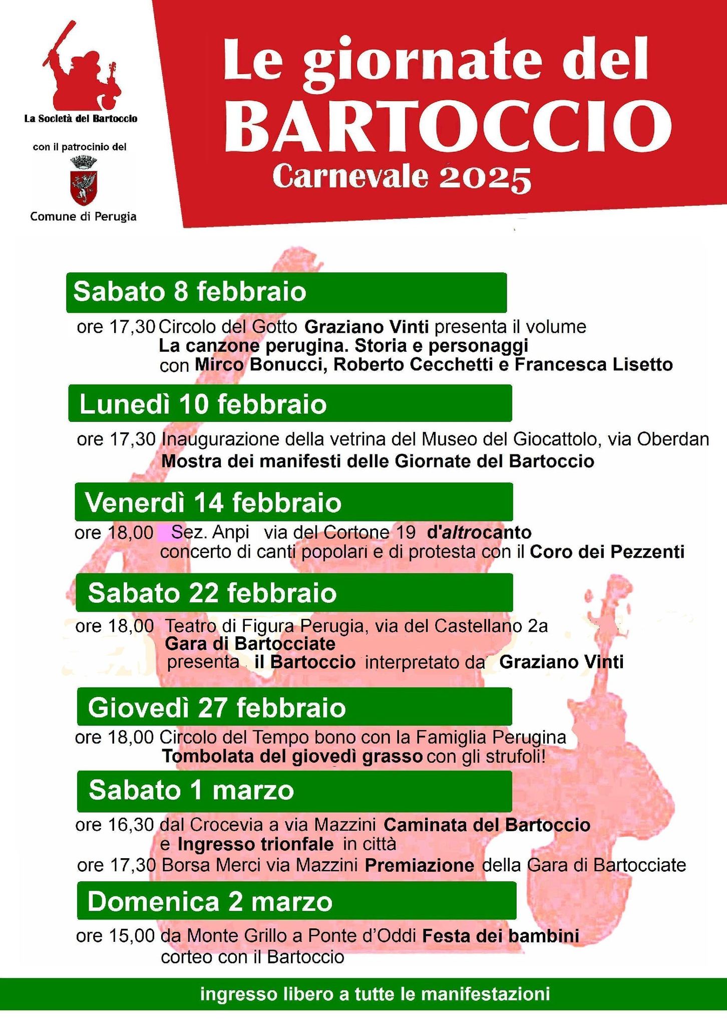 Le Giornate del Bartoccio - Carnevale di Perugia