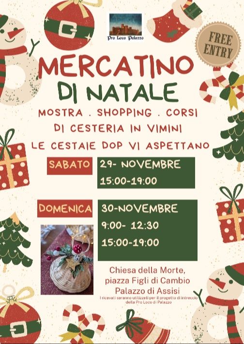 Mercatini di Natale a Palazzo di Assisi