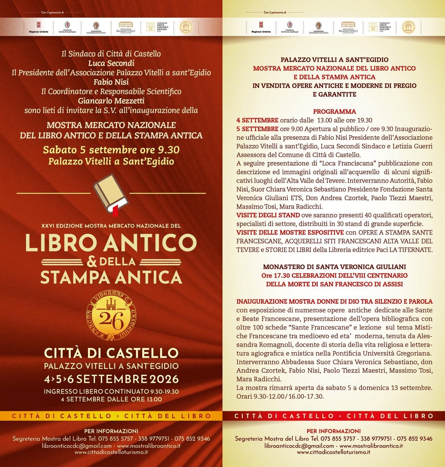 Mostra Nazionale del Libro Antico & della Stampa Antica