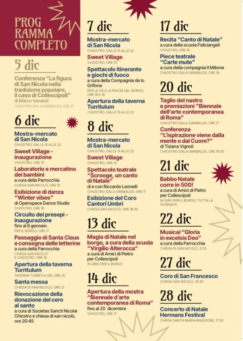 Natale a Collesciopoli