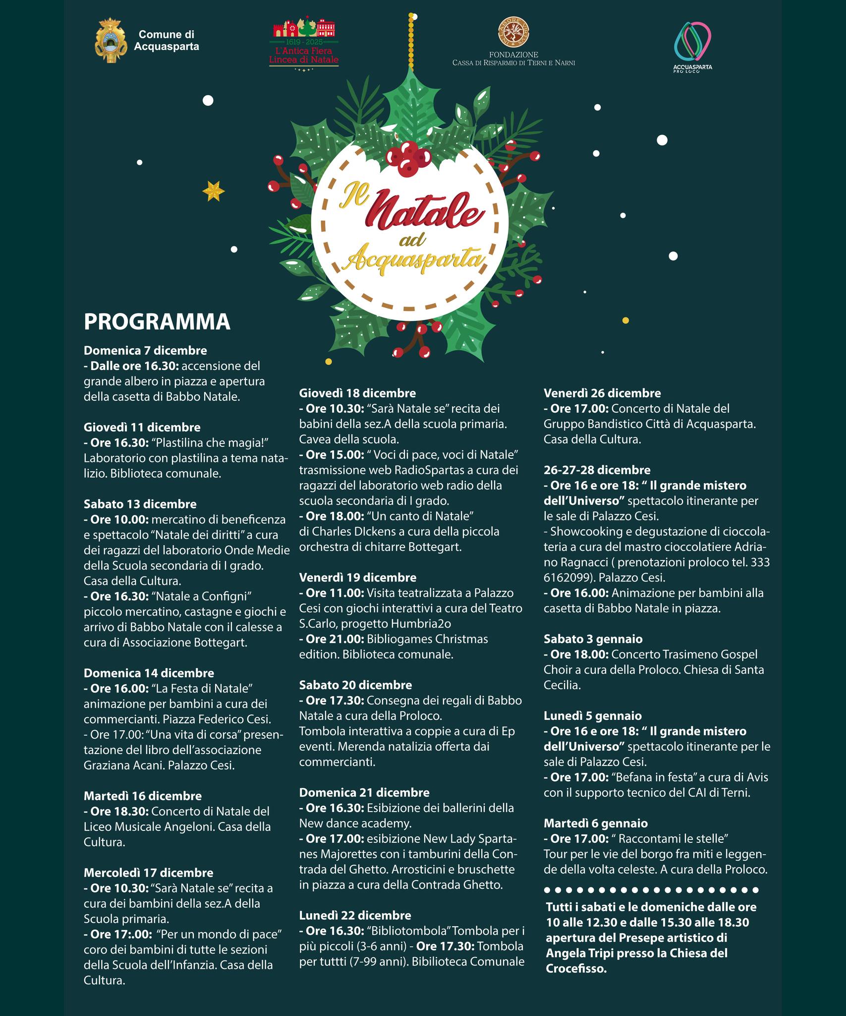 Natale ad Acquasparta