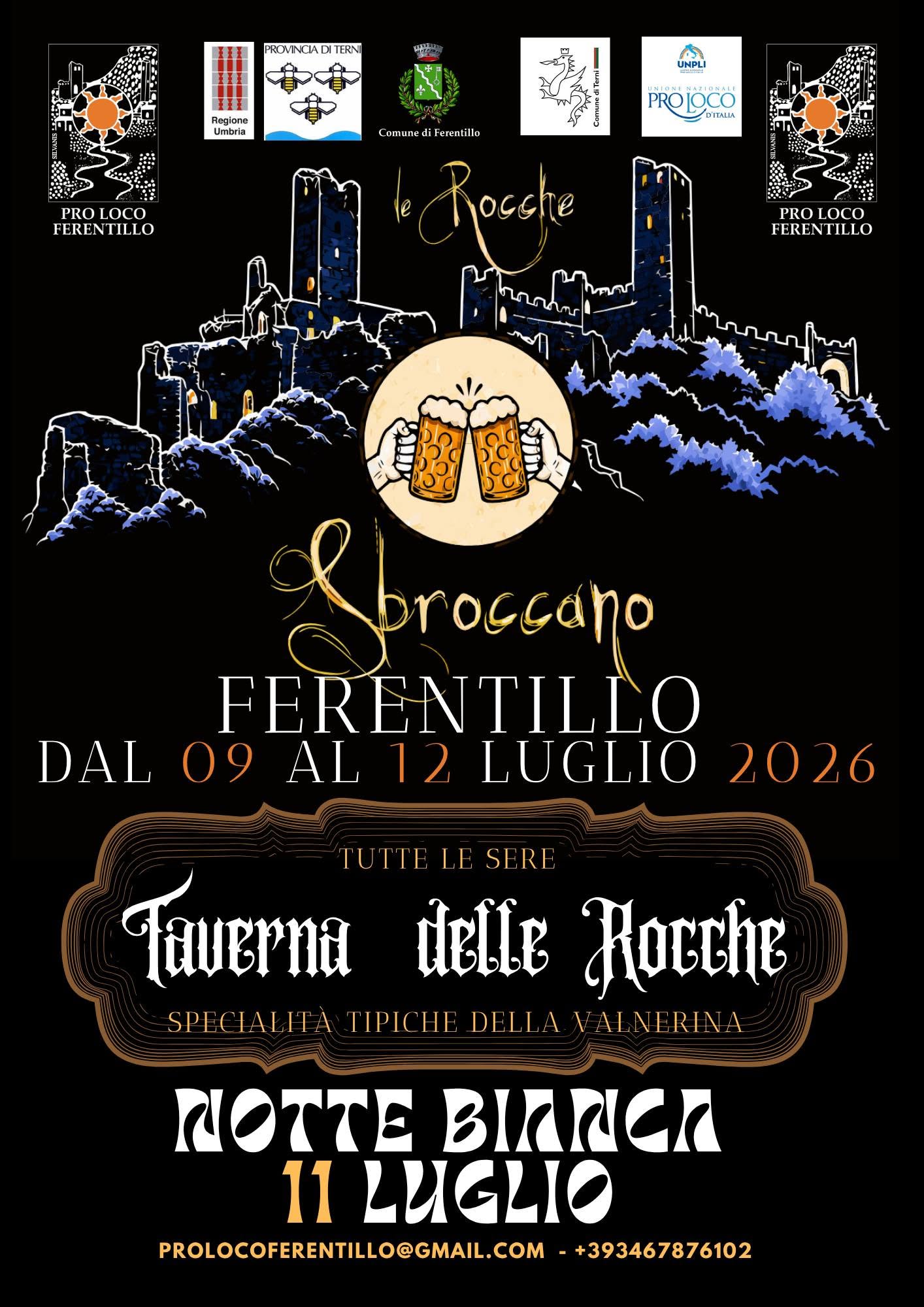 Notte Bianca - Le Rocche Sbroccano