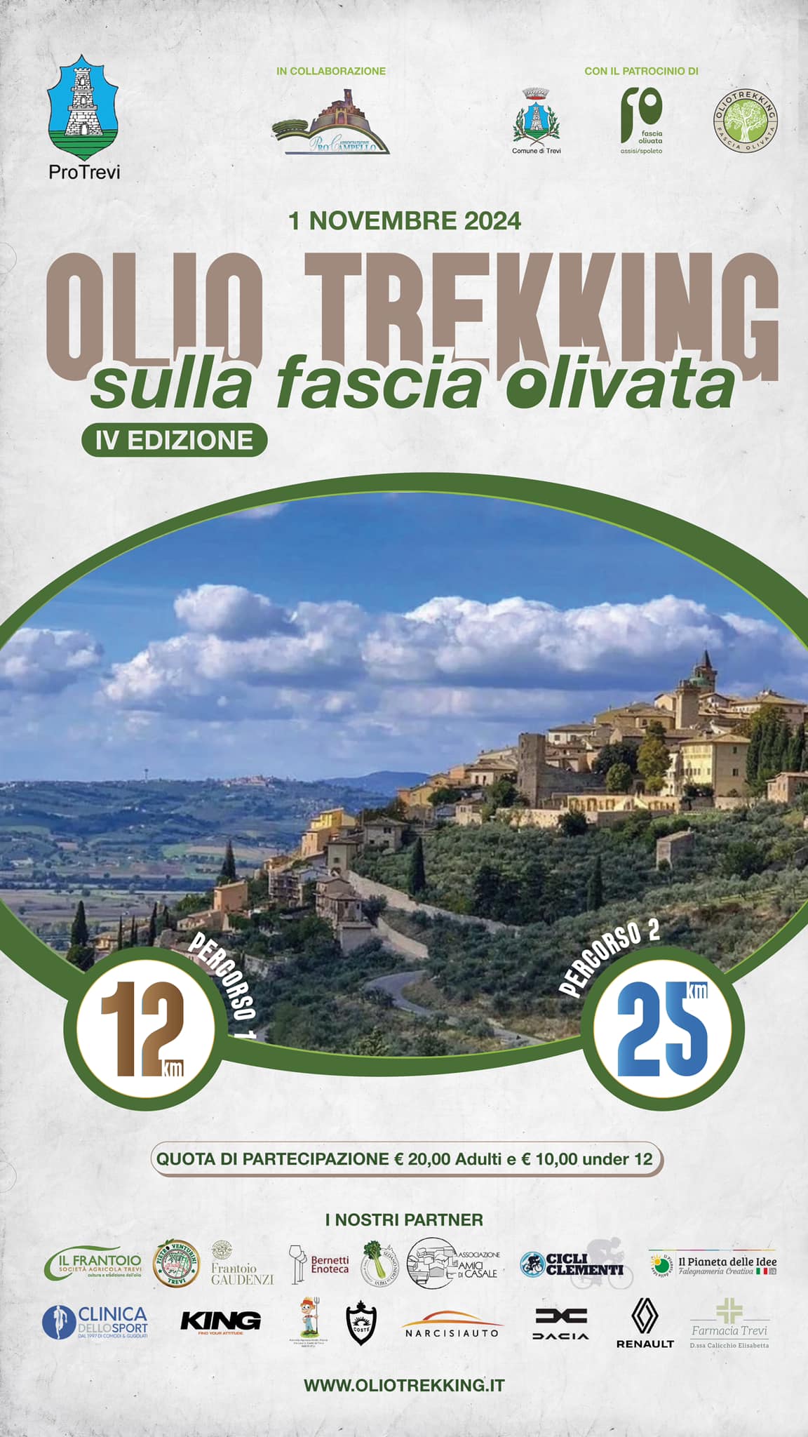 Olio Trekking sulla Fascia Olivata