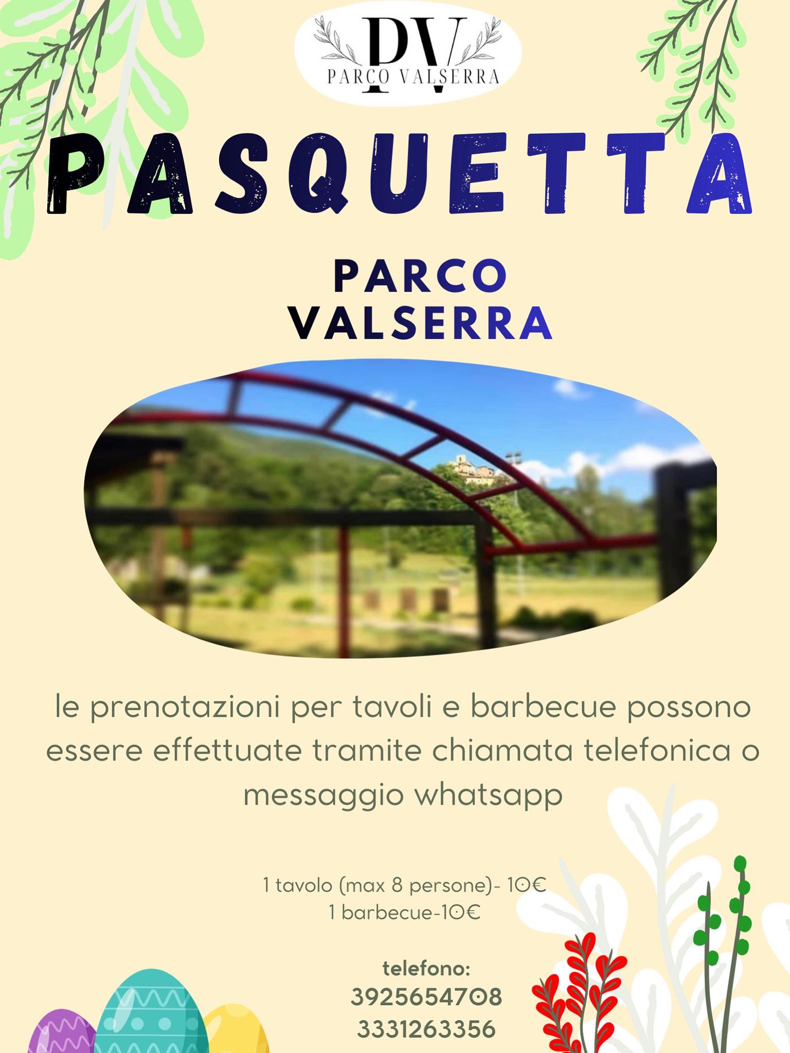 Pasquetta al Parco Valserra