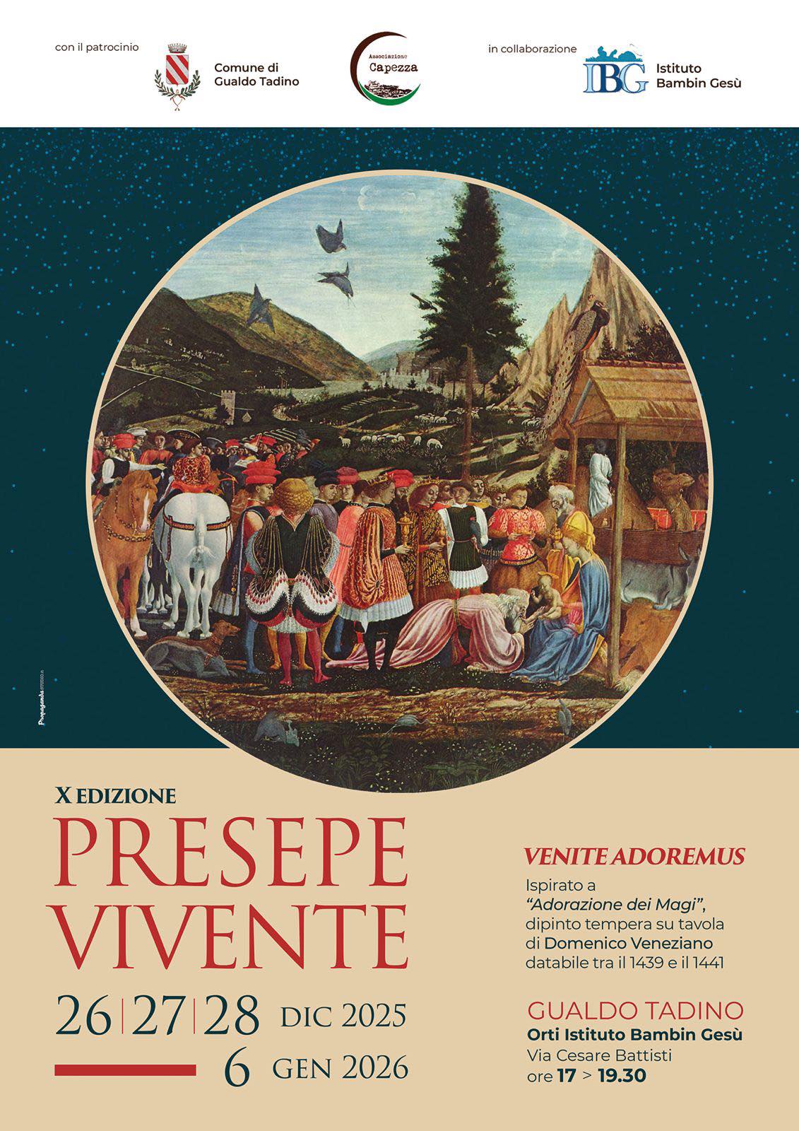 Presepe Vivente a Gualdo Tadino