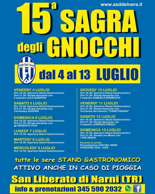 Sagra degli Gnocchi a San Liberato