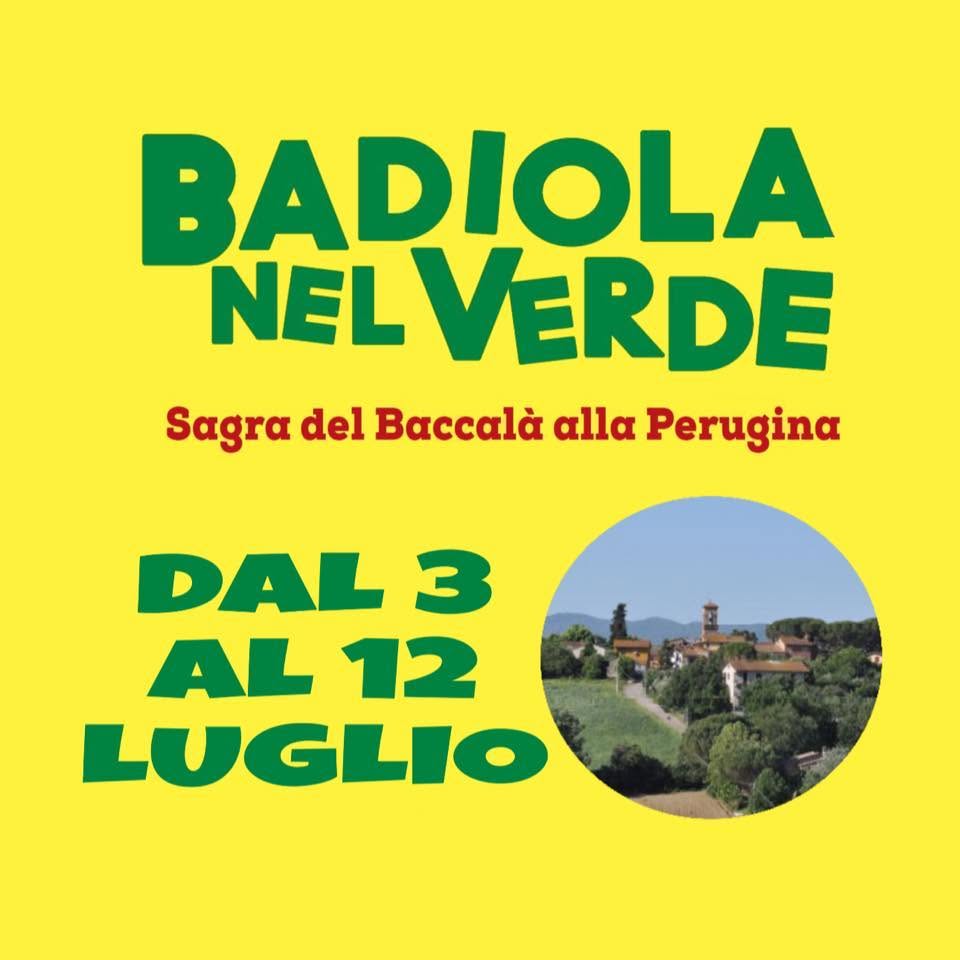 Badiola nel Verde - Sagra del Baccalà alla Perugina
