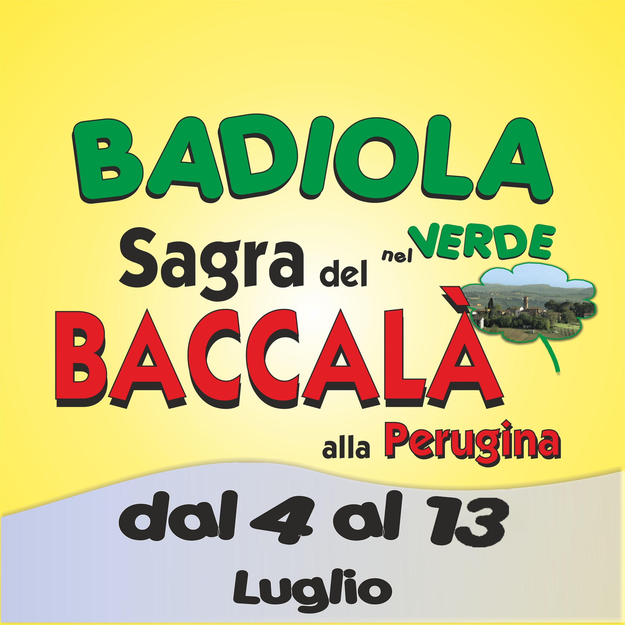 Badiola nel Verde - Sagra del Baccalà alla Perugina