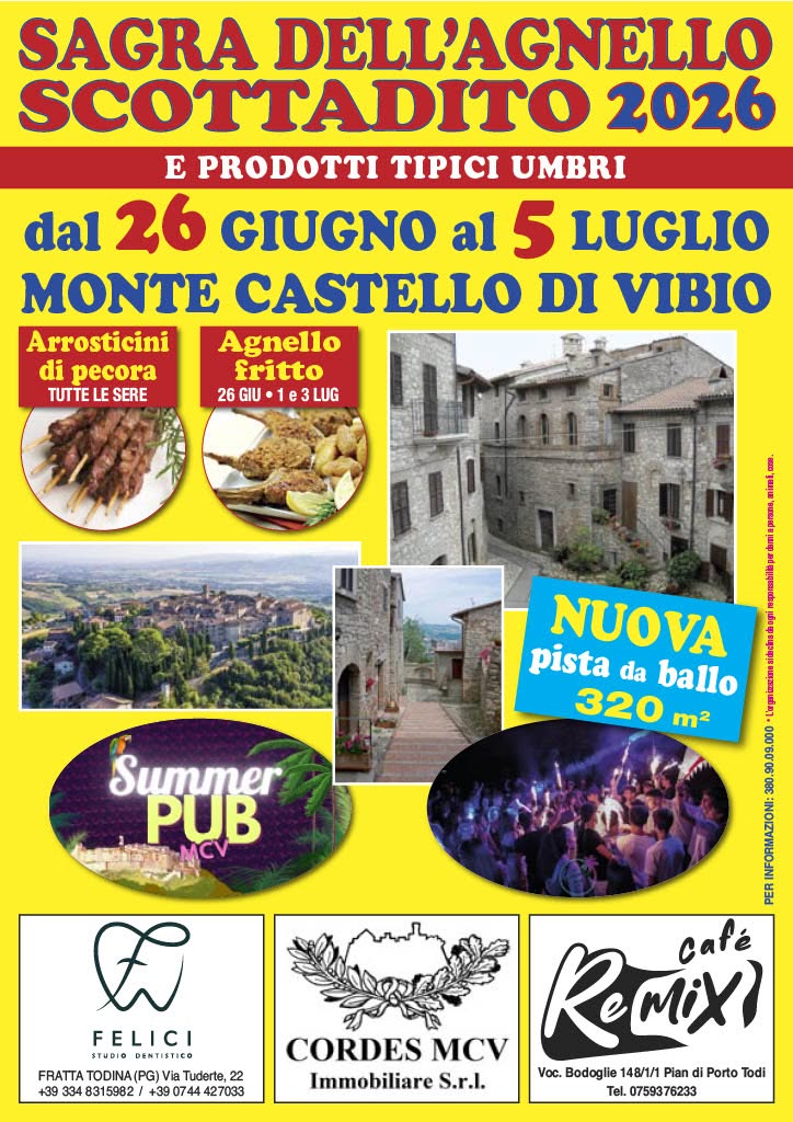 Sagra dell'Agnello Scottadito e dei Prodotti Tipici Umbri