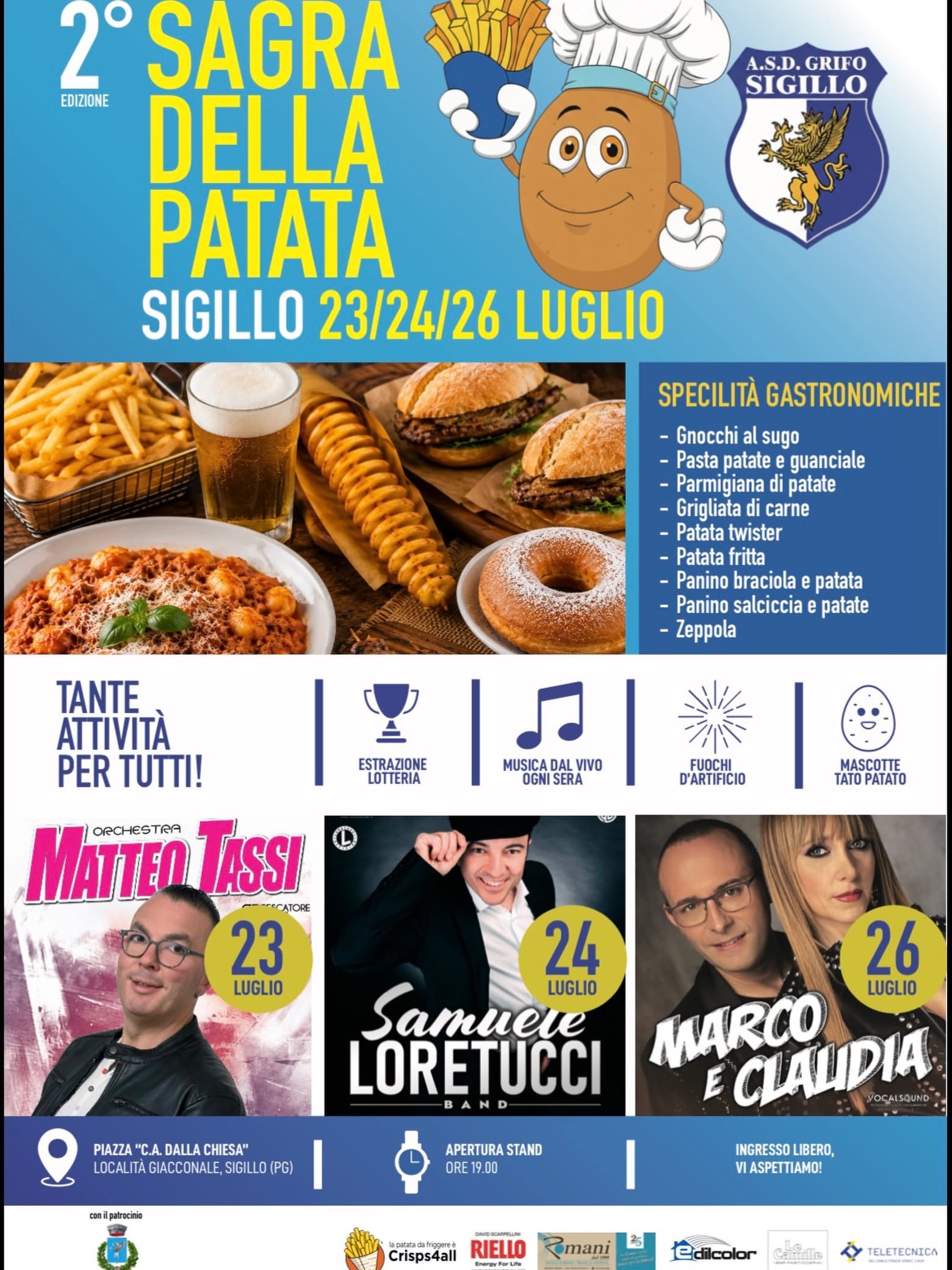 Sagra della Patata a Sigillo