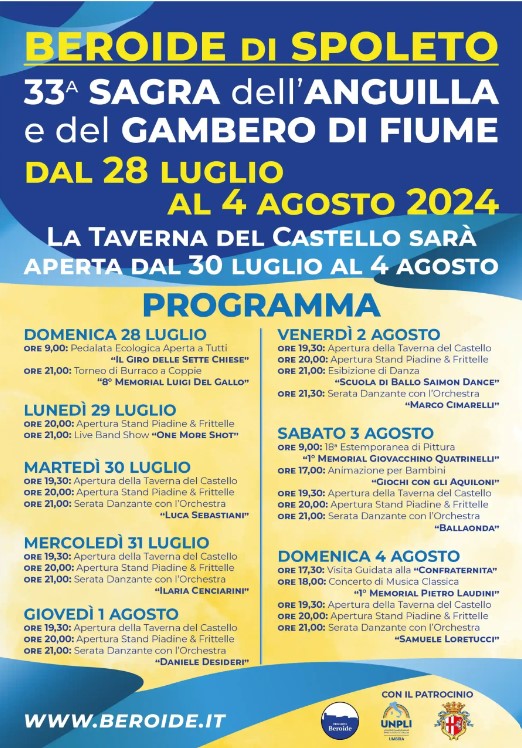 Sagra dell’Anguilla e del Gambero di Fiume