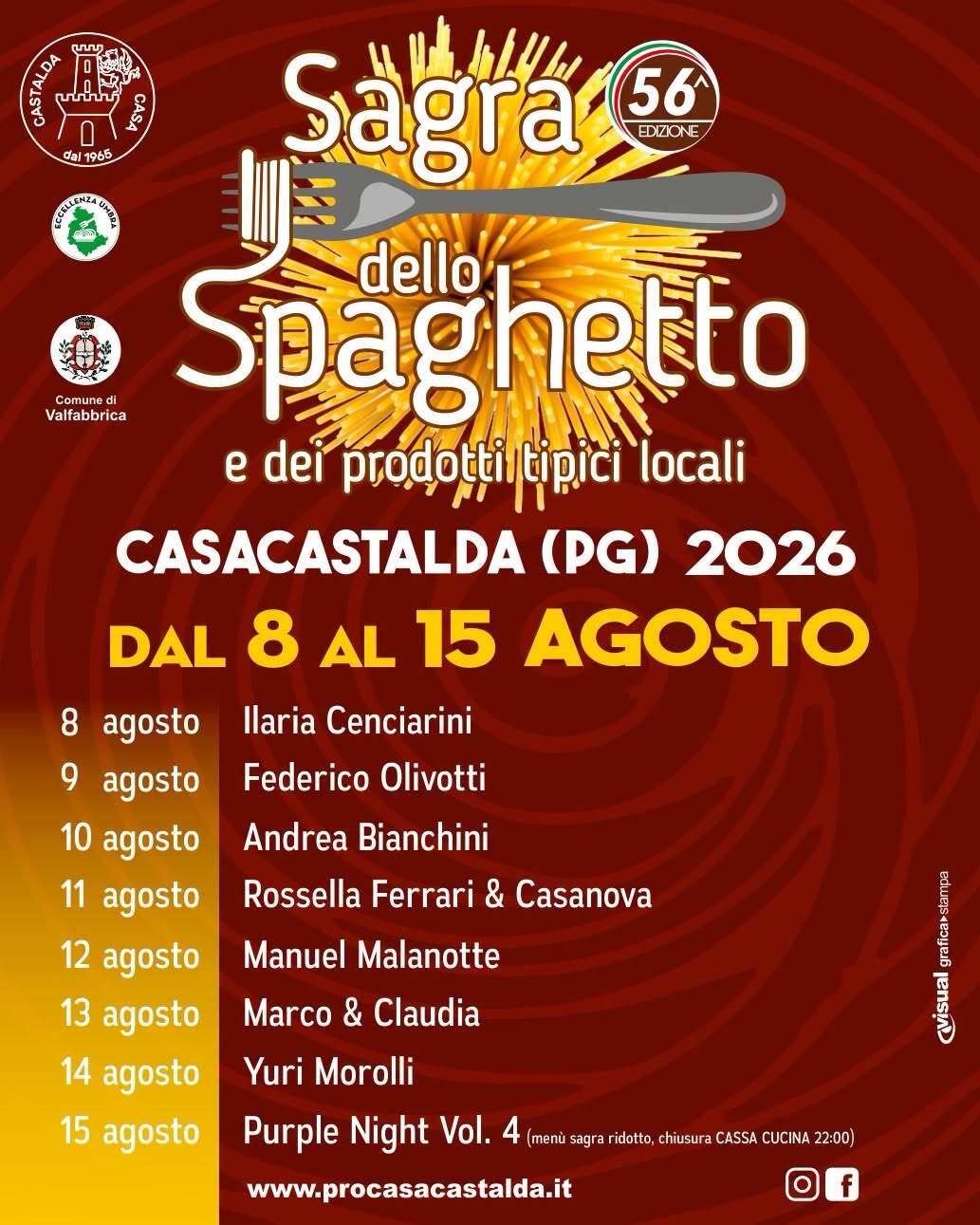 Sagra dello Spaghetto e dei Prodotti Tipici Locali
