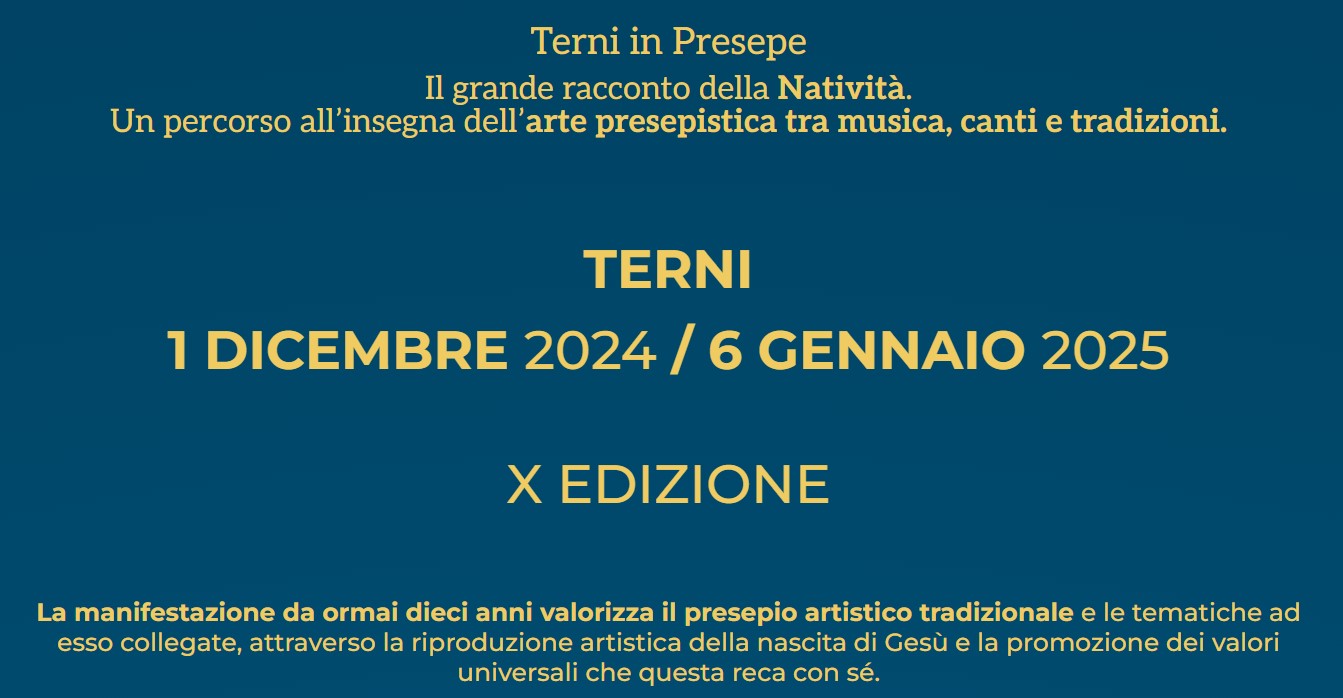 Terni in Presepe