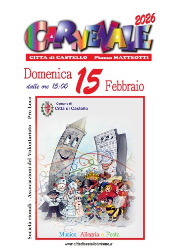 Carnevale in Piazza a Città di Castello